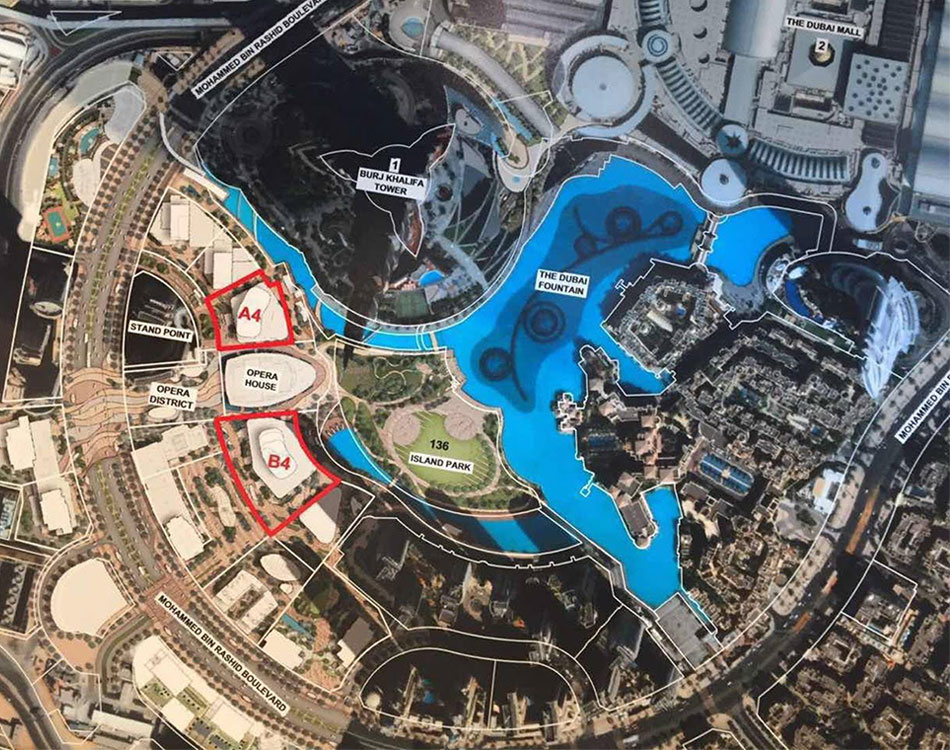 Emaar IL Primo Apartments At The Opera District Master Plan